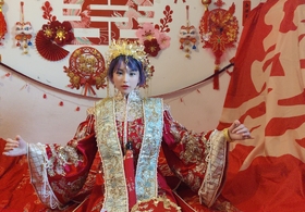 婚礼进行时 与梦英的婚礼 祝福我们吧！执子之手与子偕老！这就是爱情！新娘172木木夕梦英