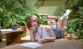 暴雨 153cm 头身一体 4号猫 绿植中的文学少女