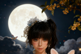 Shedoll中秋摄影大赛 152cm珍妮 月光少女 桂香满衣