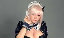 米悠的情欲巨乳女仆装
