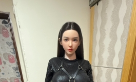 黑色鱗紋洋裝+情趣束身帶