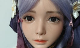 暴雨科技小猫6号同学，刻晴旗袍cos服。