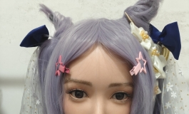 暴雨科技猫和雨，小猫同学6号，花嫁刻晴cos