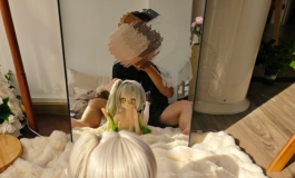 小小的嘴巴被塞的满满的呢—小草神第3弹 午后，当着妈妈的面玩弄女儿