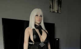 2b with ceremonial costume