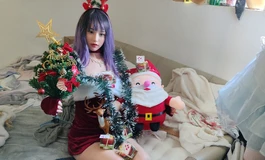 梦英 圣诞节 定妆 迈瑞克瑞斯摸丝