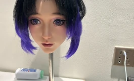 第一次尝试改妆，被吓到了，手工妆的魅力吗