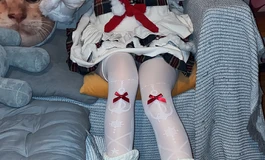 南溪妹妹的圣诞节预热，最后有小烧烧反差