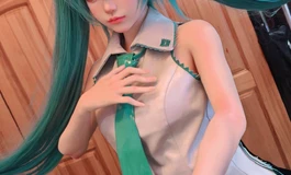 Cosplay Miku的青柠