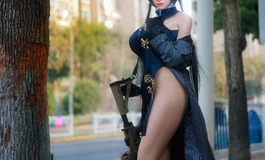 用娃娃cos个碧浪档案龙华妃咲