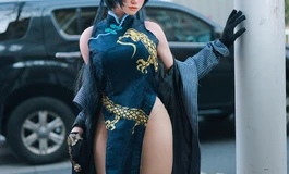 用娃娃cos个碧浪档案龙华妃咲