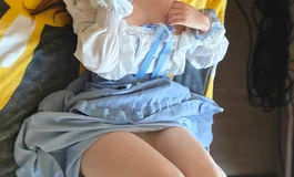 慵懒可爱的居家女孩 床头悠（45）