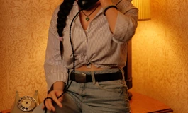 Lina taking a call - Mengfei 153