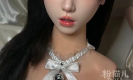 粉猫儿新款头雕——江妍