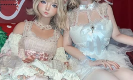 熙熙和南溪的双子姐妹洛丽塔下午茶