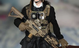 晒晒娃 楚琳2号妆+165TPE  武装JK穿搭