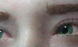 冬天吃香菜，娃娃眼睛082款