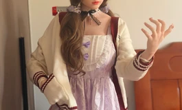 慵懒可爱的居家女孩 床头悠（46）