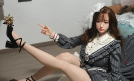 慵懒可爱的居家女孩 床头悠（49）