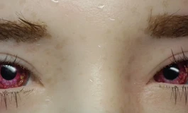 冬天吃香菜0114美瞳眼
