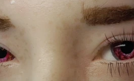 冬天吃香菜0114美瞳眼