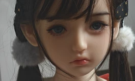 1300出俊影小如意115小娃，硅胶头植发tpe身体