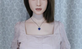 粉衣女子，清新脱俗