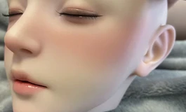 娃娃学姐 梦 可口蜡像级套发硅胶头雕