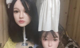娃娃学姐全新硅胶口腔套发头雕