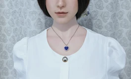 白色小香风女子，清新纯朴