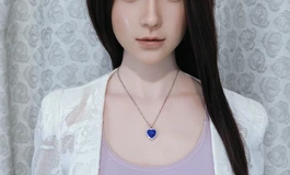 白色小西装女子，皎洁如玉