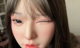 全新琉璃，可睁可闭眼，仿生开口头雕