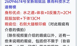 出暴雨臀模（已出）（瑕疵款）